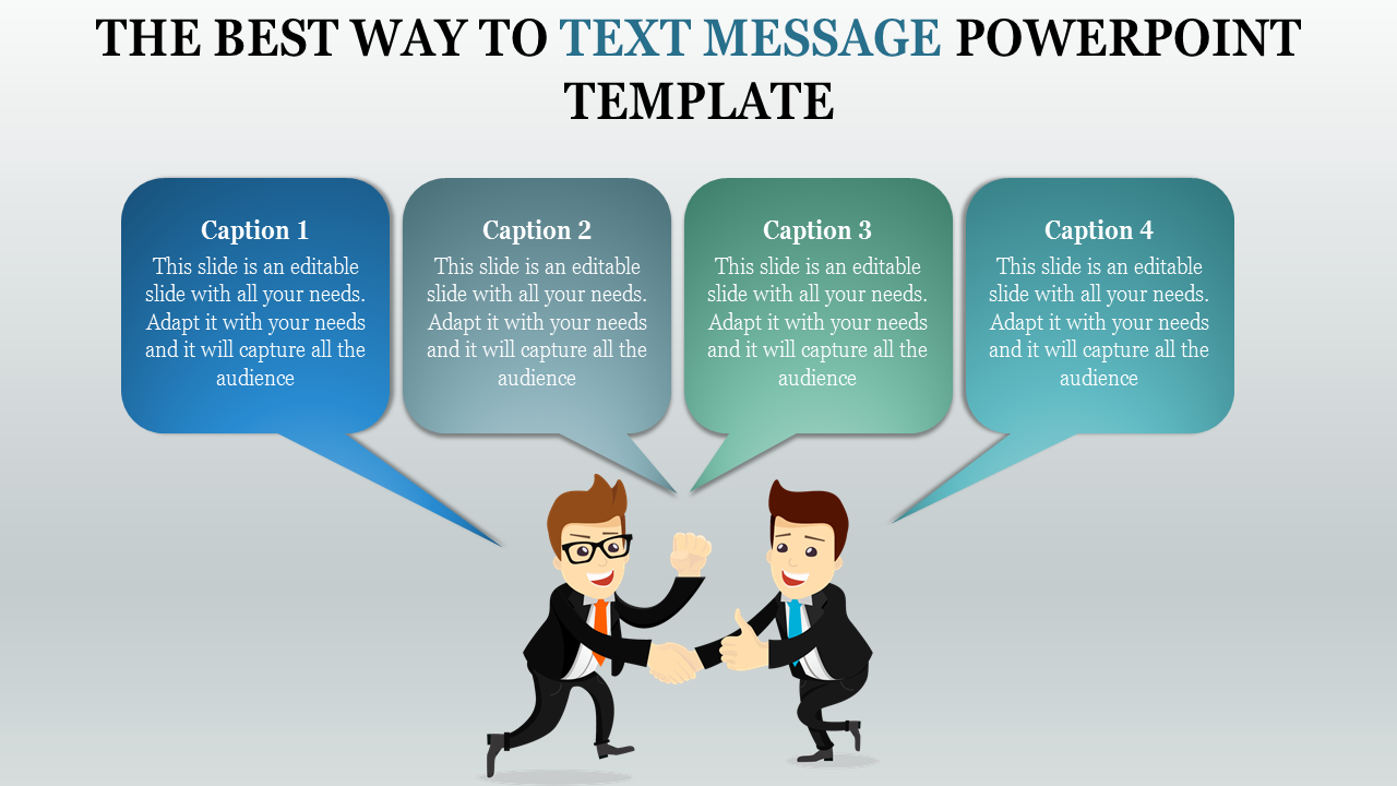 text message powerpoint template-The Best Way To TEXT MESSAGE POWERPOINT TEMPLATE